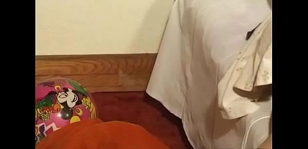  Lovestick pleasuring action by sexy barely legal Sascha
